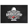 BarberTop Anti-Slip Flexible Rubber Barber Mat for Stations - 11.81 x 17.72 inches, Protects Countertop & Sink Area, Ideal for Scissors & Salon Tools (Black) view 1