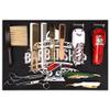 BarberTop Anti-Slip Flexible Rubber Barber Mat for Stations - 11.81 x 17.72 inches, Protects Countertop & Sink Area, Ideal for Scissors & Salon Tools (Black) view 2