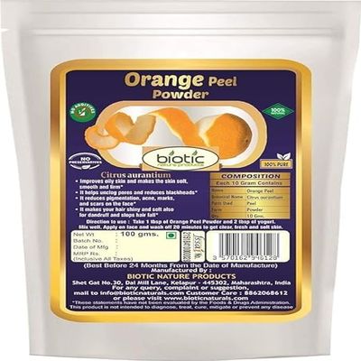 Generic Pub Orange Peel Powder (Citrus Aurantium Dulcis) - 100g