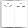 YJIUYUANQ Makeup Exercise Book Eyebrow Practice Book Cosmetics Teaching Book for Beginner(58 Pages) view 4