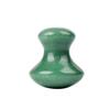 1 Pc Jade Mushroom Shape Tool Natural Rose Quartz Jade Stone Gua Sha Facial Eye Neck Skin Scraper SPA Relax Foot Care,Green view 1