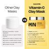 Gleamin Vitamin C Clay Mask for Dark Spots, Turmeric Clay Face Mask Skin Care, Deeply Cleanses & Refines Pores, Brightens Uneven Tone and Helps Improve Post-Blemish Scarring & Texture - 5 Oz view 4