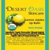 8 Organic Jojoba Oil Lip Balms; 4 different scents: Lemon, Lavender, Orange, Unscented. Each Lip Balm is .15 oz/4.5 gm. Contains scent but there is no taste. view 2