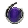 cat Eyes Purple Mineral Healing Stone Crystal geofossiles RG800-6 view 1