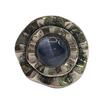 cat Eyes Gray Mineral Healing Stone Crystal geofossiles RG700-14 view 1