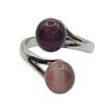 cat Eyes Purple Mineral Healing Stone Crystal geofossiles RG800-7 view 1