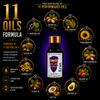 Frank SCENTS 2oz Erus | Scented Beard Oils For All Men, Growth and Conditioner | Dry Flaky Dandruff skin | Oily Skin | 11 Natural Anti-Aging Oils view 3