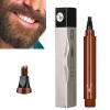 Bozento Beard Pen,Beard Filler for Men,Bozento Beard Filler,Waterproof Beard and Eyebrow Filling Pen Kit (Red Brown) view 1