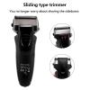 Men's Shaver, USB Rechargeable Electric Shaver Stainless Steel Shaving Machine Men 3D Triple Floating Blade Razor Shaver Barber Trimmer view 4