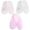 Healvian 3pairs Moisturizing Foot Care Socks Silicone Foot Covers Nude and Pedicures view 1
