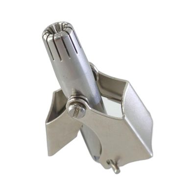 AOZMQAIV Stainless Steel Men's Nose Hair Trimmer Manual Nose Hair Cleaner