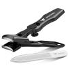 German Nail Clippers for Men Thick Nails, VANWIN Toenail Clippers for Seniors Large Wide Jaw Opening, Heavy Duty No Splash Fingernail Clipper with Safety Lock Nail Clippers with Catcher for Women view 1