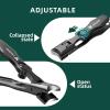 German Nail Clippers for Men Thick Nails, VANWIN Toenail Clippers for Seniors Large Wide Jaw Opening, Heavy Duty No Splash Fingernail Clipper with Safety Lock Nail Clippers with Catcher for Women view 4