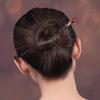 3Pcs Blue Vintage Tassel Wooden Hairpins - Retro Floral Hair Chopsticks for Weddings, Parties, and Hanfu Styling view 3
