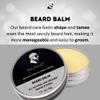 Beard Growth Kit Mens Beard Care Kit Grooming Set 5 Pieces Beard Products with Wash, Oil Serum, Balm and a Gift Box for Men Self Care view 2