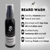 Beard Growth Kit Mens Beard Care Kit Grooming Set 5 Pieces Beard Products with Wash, Oil Serum, Balm and a Gift Box for Men Self Care view 3