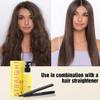 gowwim Hair Straightener Cream, 72h Long-Lasting Frizz Control Heat Protection up to 230c (450) Plant Extracts Nourishing Smoothing Straightening Cream for Frizzy & Curly Hair 100g/3.53 Fl Oz view 3