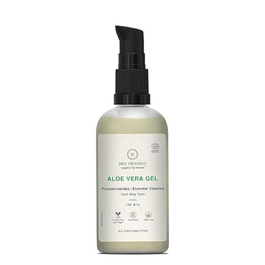 Generic PUB Aloe Vera Gel, 100 ml | Organic, Vegan, Non-sticky, 100% Pure Aloe Vera Gel for Intense Hydration | Unscented, Ecocert Certified Organic for Men & Women | Cruelty-free & 100% Vegan
