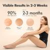 Aberlite Luxe - IPL Laser Hair Removal Device for Women & Men - Painless w/Sapphire Cooling, Double Pulse, Auto Scan, 4 Modes, 5 Intensity Levels - At Home Intense Pulsed Light (IPL) System (Black) view 2