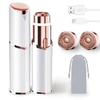 Facial Hair Removal for Women, Portable Lady Shaver, Rechargeable Painless Hair Remover for Face, Upper Lips, Chin, Peach Fuzz view 1