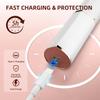 Facial Hair Removal for Women, Portable Lady Shaver, Rechargeable Painless Hair Remover for Face, Upper Lips, Chin, Peach Fuzz view 4