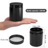 48 Packs 8 oz (250 ml) Black Plastic Jars with Lids, Cosmetic jars with Wide-Mouth for slime, beads, rhinestones, sequins Cosmetics, Lotion, Cream, Ointments and More by KUKLIPJIM. view 2