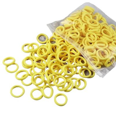 YLNING hair ties 50/100PCS/Set Girls Small 3cm Elastic Hair Bands Colorful Children Nylon Scrunchie Headband Kid Ponytail Holder Hair Accessories hair bands (Color : Color 2, Size : 100PCS)