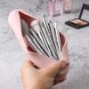 Generic Silicone Makeup Brush Holder 2pcs Black view 1