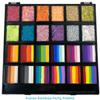 Fusion Body Art | Face Painting and Glitter Palette - 12 Split Cakes & 12 Glitter Creams - Rainbow Party view 3