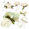 MUSISALY 8pcs High Elasticity Hair Ties with Cute Designs Durable Ponytail Holders and Scrunchies for Women Versatile Hair Accessories for Stylish Hairstyles view 1