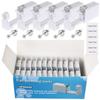 Ear Piercing Gun Kit - Judero 72Pcs Disposable Ear Piercing Kit Including 24Pcs Self Ear Piercing Gun with 24Pcs Built-in Earrings Stud and 24Pcs Clean Tools for Ear Cartilage Piercing Kit(203-24pack) view 1