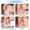Ear Piercing Gun Kit - Judero 72Pcs Disposable Ear Piercing Kit Including 24Pcs Self Ear Piercing Gun with 24Pcs Built-in Earrings Stud and 24Pcs Clean Tools for Ear Cartilage Piercing Kit(203-24pack) view 3