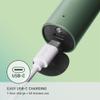 Panasonic Electric Razor for Men, Wet Dry Shaver with 3-Blade Cutting System, Ergonomic Handle and USB-C Charging- ES-RM3B-G view 4