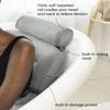 Everlasting Comfort Luxury Bath Pillow & Plush Throw Blanket Bundle - Ultimate Relaxation & Cozy Comfort - Home Spa Experience view 2