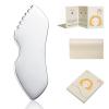 ALOYGUZ Stainless Steel Gua Sha Facial Tools Metal Detail Gua Sha Stone Body Lymphatic Drainage Massager Face Guasha Face Sculpting Tool Skin Care view 1