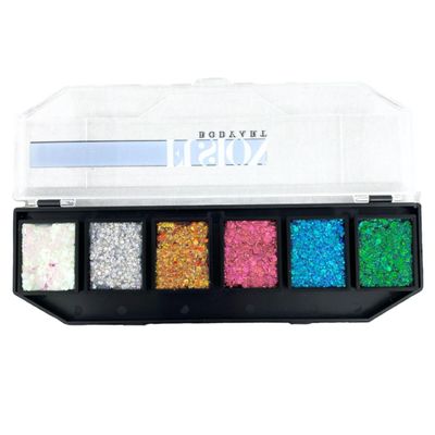 Fusion Body Art | 6 Color Glitter Cream Palette - Gala Sparkles