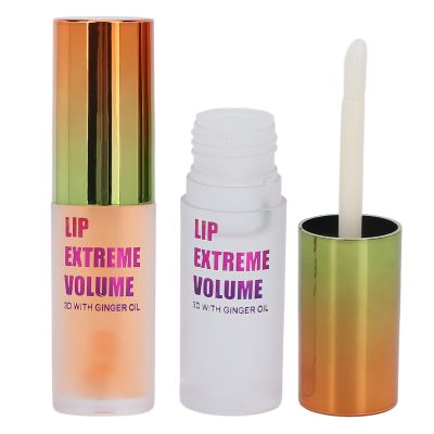 2pcs 4.5g Lip Plumper Plant Extraction Moisturizing Reduce Fine Lines Lip Plumping Gloss