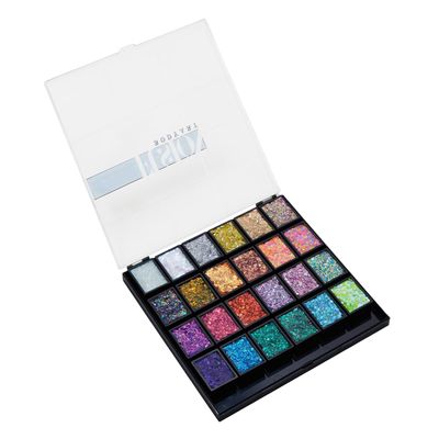 FUSION BODY ART | 24 Colour Shifting Face Painting Glitter Cream Palette (only Some Colors Shift) - Magic Sparkles