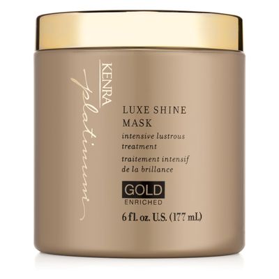 Kenra Platinum Luxe Shine Mask |Shine-Enhancing Intensive Conditioning Mask |Increases slip, Smoothness & Improves Manageability |Experience 2x Stronger Hair* |72 hour humidity protection* |6 oz