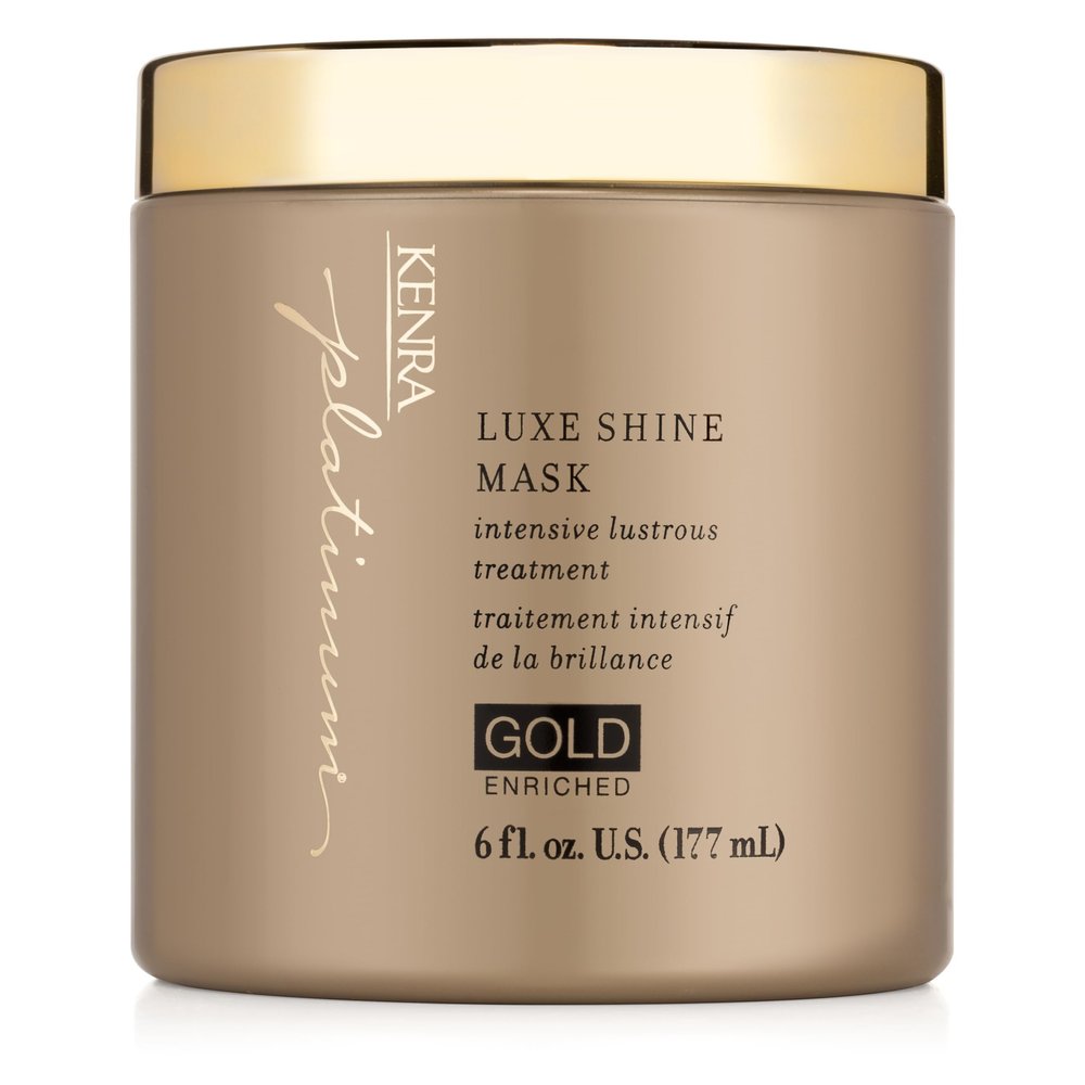 Kenra Platinum Luxe Shine Mask |Shine-Enhancing Intensive Conditioning Mask |Increases slip, Smoothness & Improves Manageability |Experience 2x Stronger Hair* |72 hour humidity protection* |6 oz