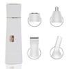 4-in-1 Bikini Trimmer for Women, Electric Razor Shaver for Face, Body, Wet & Dry Use, Hair Removal, USB Rechargeable (White) view 1
