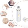 4-in-1 Bikini Trimmer for Women, Electric Razor Shaver for Face, Body, Wet & Dry Use, Hair Removal, USB Rechargeable (White) view 4