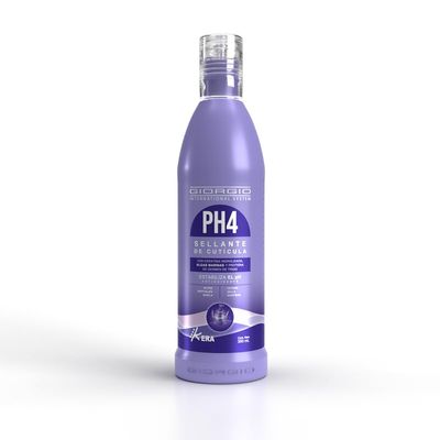 PH4 Treatment Kera Giorgio International System Mistreated hair | PH 4 Tratamiento Reparacin Intensa Capilar Colombia(11.8oz  350ml), Purple