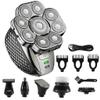 EKHOU Head Shavers for Bald Men, 6 in 1 Men Grooming Kit 9D Shaver IPX6 Waterproof 9 Cutter Floating Head Electric Razor Wet/Dry Bald Head Shavers Beard Trimmer view 1