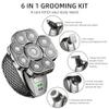 EKHOU Head Shavers for Bald Men, 6 in 1 Men Grooming Kit 9D Shaver IPX6 Waterproof 9 Cutter Floating Head Electric Razor Wet/Dry Bald Head Shavers Beard Trimmer view 3