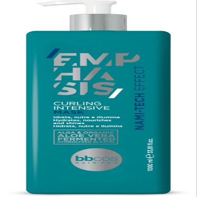 Bbcos Hair Pro Emphasis Curling Intensive Mask pH 4.0/4.5 Nami-Tech Effect Hair Care Mask| Parabens Free