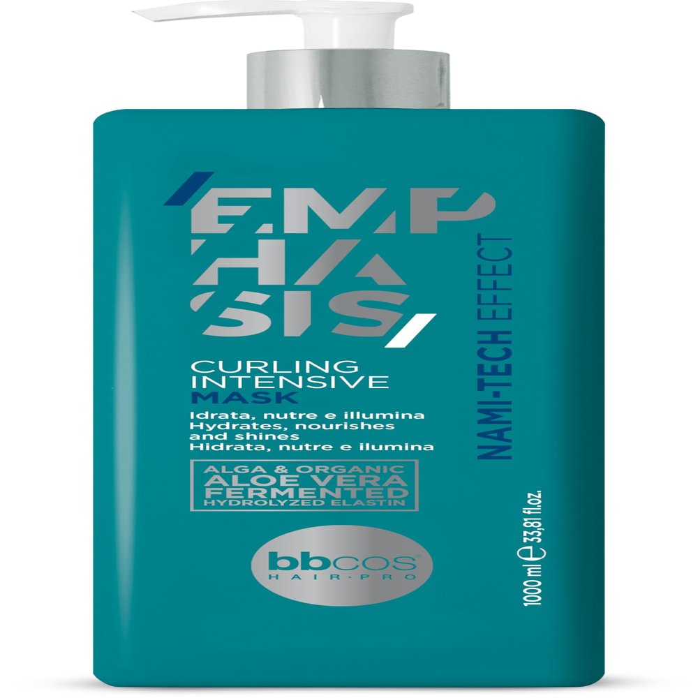 Bbcos Hair Pro Emphasis Curling Intensive Mask pH 4.0/4.5 Nami-Tech Effect Hair Care Mask| Parabens Free