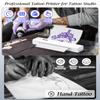 Tattoo Stencil Printer, Upgraded Thermal Tattoo Printer Machine with 10pcs Transfer Paper, Wireless Bluetooth Tattoo Printer for Tattoo Artists & Beginners, Compatible with iPad Phone PC view 3