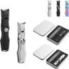 INXKED 2PCS Sherum Nail Clipper, Nail Clippers, Satismoon Nail Clipper, Comfort Clip Nail Clipper, Large Opening Nail Clippers, Portable Ultra Sharp Nail Clipper, Nail Clippers for Thick Nails (02) view 1