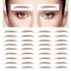 36 Pairs Eyebrow Tattoo Stickers Waterproof Peel Off 6D Eyebrow Tattoo Sticker Nature False Eyebrows Hair-Like Long Lasting Tattoo Eyebrow for Woman Makeup Tool view 1
